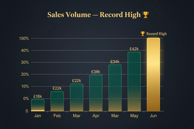 We've Hit Our Sales Goal — And It's All Thanks to You!