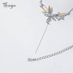 Thaya Unique Butterfly Design Pendant Women