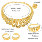 Fashion Woman Necklace Jewelry Set Electric Italy.