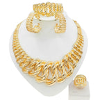 Fashion Woman Necklace Jewelry Set Electric Italy.