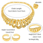 Fashion Woman Necklace Jewelry Set Electric Italy.
