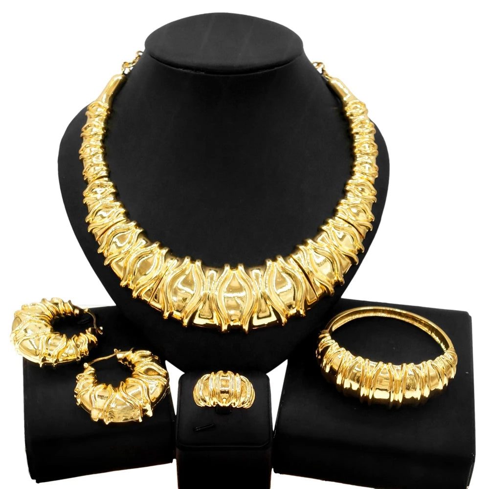 Fashion Woman Necklace Jewelry Set Electric Italy.