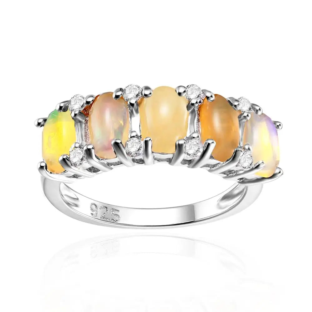 GEM'S Ballet 925 Sterling Silver Wedding Bands
