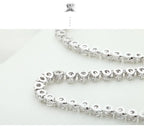 Luoteemi Silver Color 3 Prong Round Cubic Zirconia