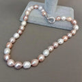 natural Freshwater Pearl Pink Purple White Rice.