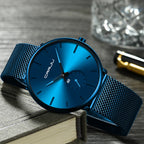 CRRJU New Watches Mens 2019 Man Fashion Simple