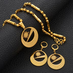 Anniyo Marshallese Flag Necklaces Earrings