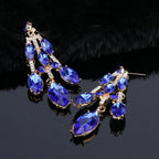 Crystal Bridal Jewelry Sets Wedding Party Costume.