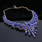 Crystal Bridal Jewelry Sets Wedding Party Costume.