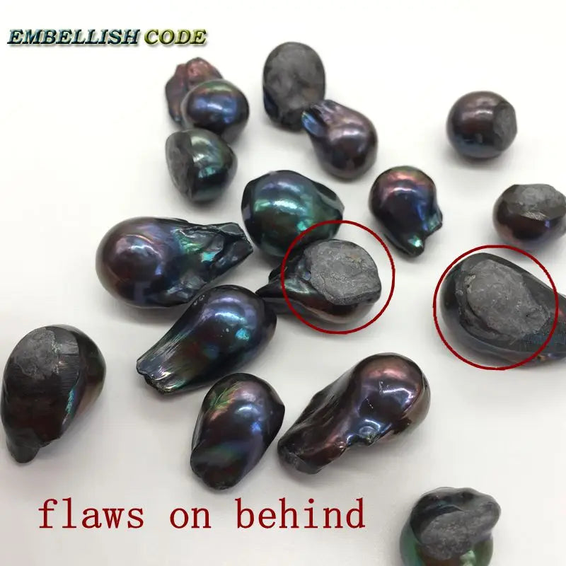 baroque pearl flame ball style hook dangle earring