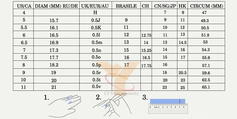 Wbmqda 3Pcs 585 Rose Gold Silver Color Mix Geometr.