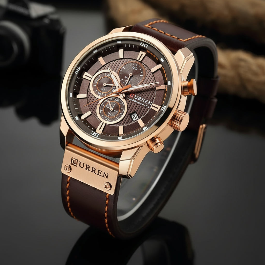 CURREN Fashion Date Quartz Men Watches Top Brand