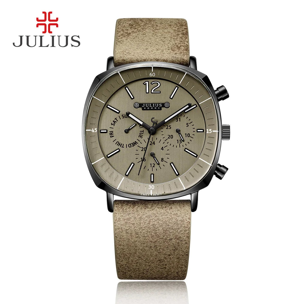 Julius Real Chronograph Men's Business Watch 3.