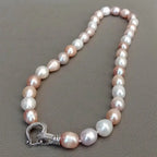 natural Freshwater Pearl Pink Purple White Rice.