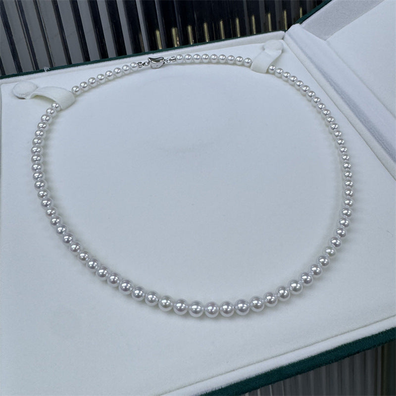Aurora freshwater pearl necklace 5-6mm necklace