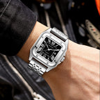 Hollow Striped Automatic Mechanical Men's Watch