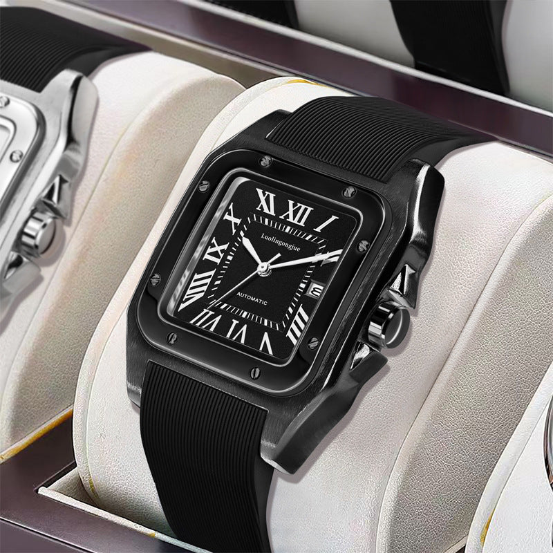 Hollow Striped Automatic Mechanical Men's Watch