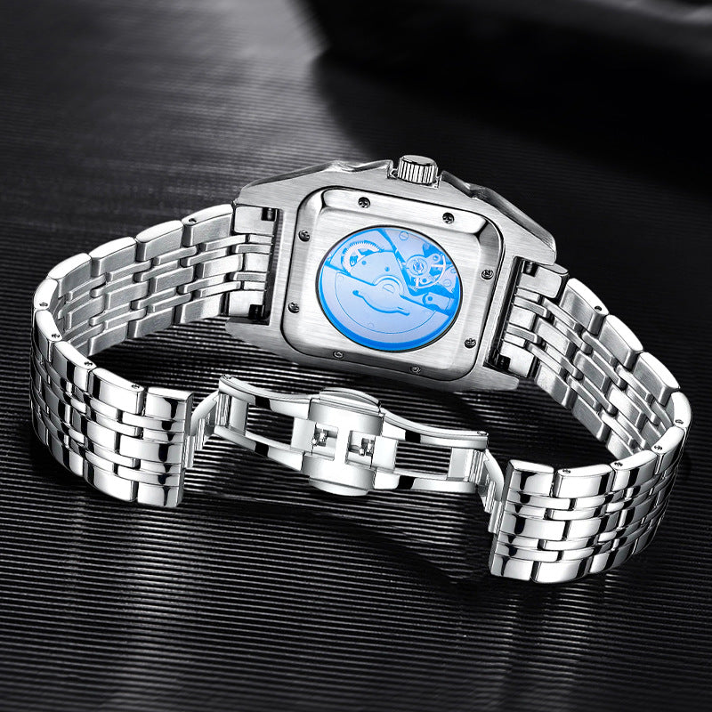 Hollow Striped Automatic Mechanical Men's Watch