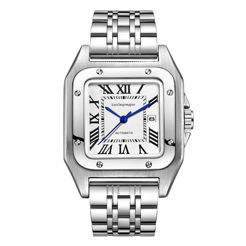 Hollow Striped Automatic Mechanical Men's Watch