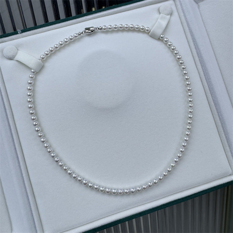 Aurora freshwater pearl necklace 5-6mm necklace