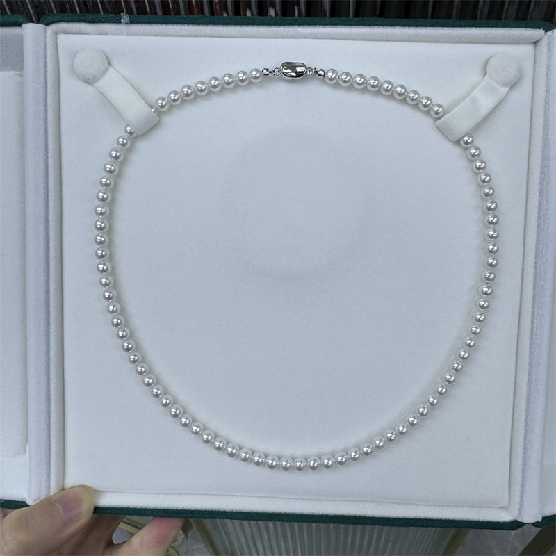 Aurora freshwater pearl necklace 5-6mm necklace