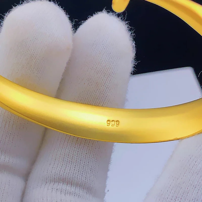 18k Gold Natural Jade Gemstone Bracelet Women