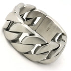 Grand Bracelet pour Homme, Acier Inoxydable 316L, Modèle Lourd et Tendance