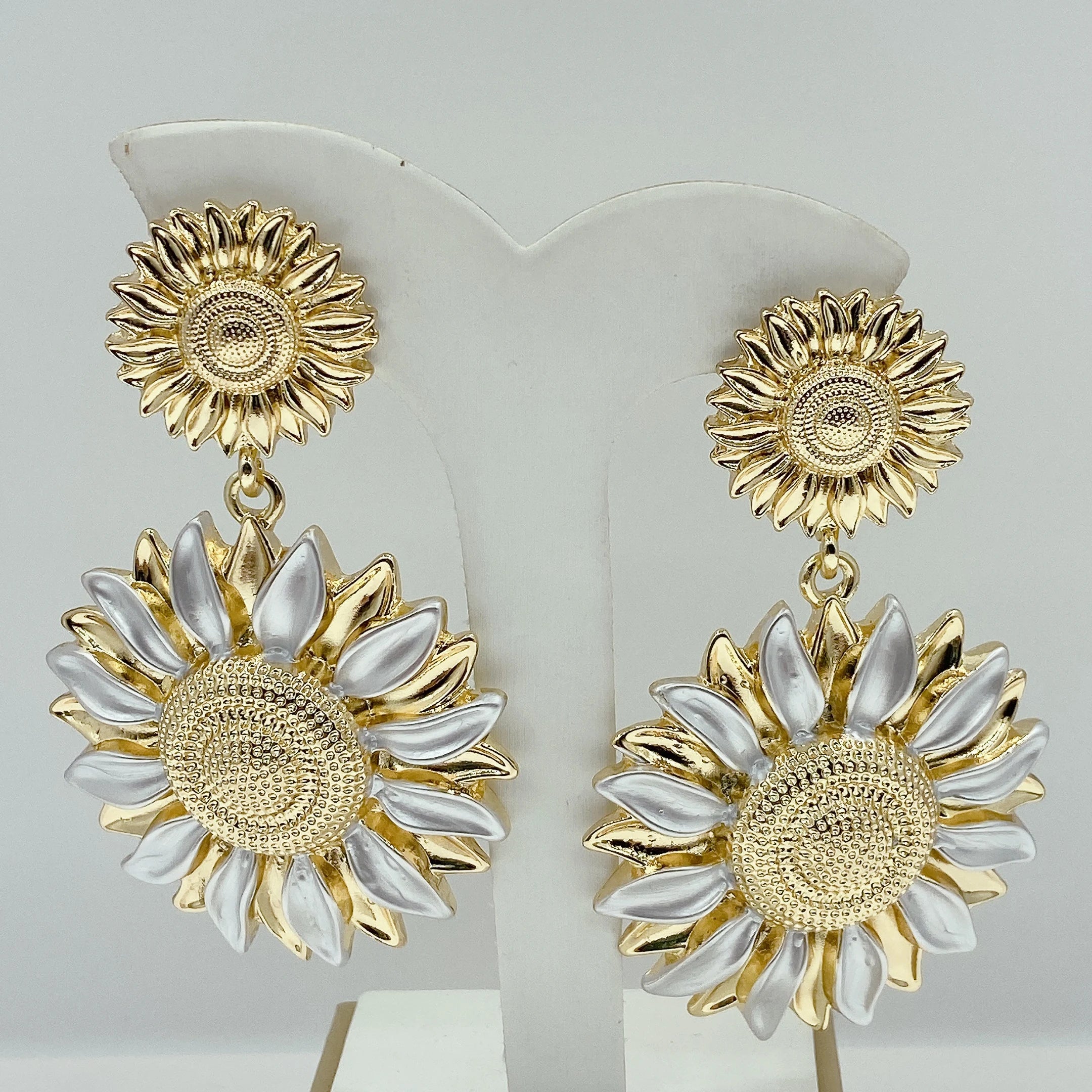 New Design Italian Gold Earrings For Women Big