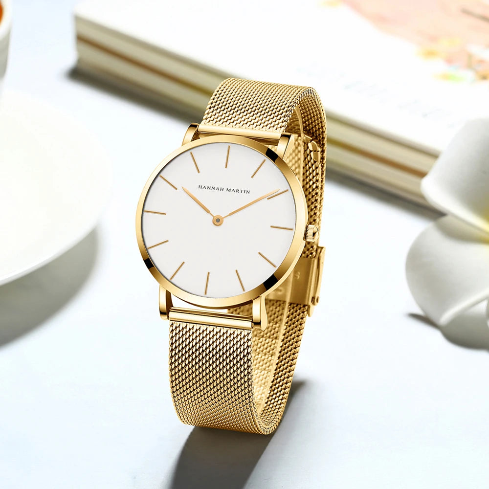 2023 New Women Bracelet Watch 1 Set Japan Quartz.