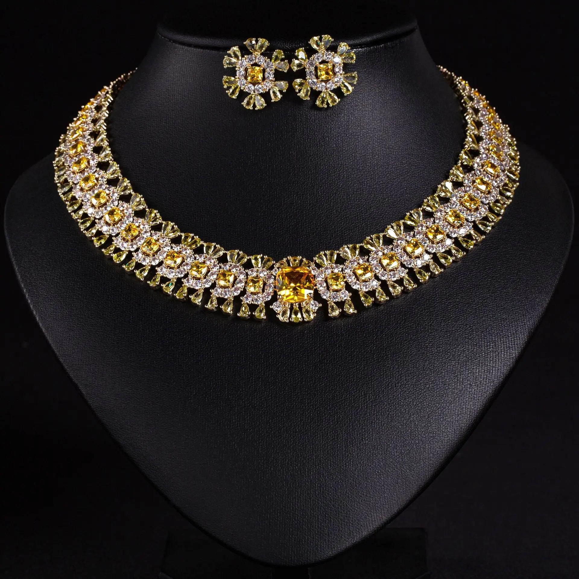 Sparkling Colourful Niche Delicate Flower Jeweller.