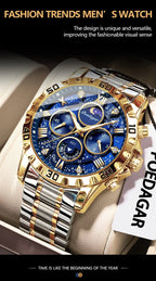 Poedagar Luxury Man Watch Waterproof Luminous.