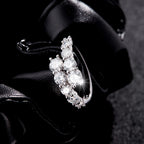 MODIAN 925 Sterling Silver Classic Luxury Round CZ