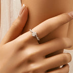 MODIAN Crown D Color Moissanite Ring Delicate Lab