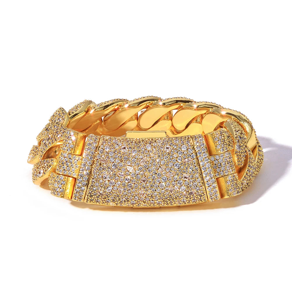 Eskeem Luxury Curved Flip Buckle Rose Gold Plated