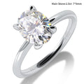 M-JAJA Oval Moissanite Engagement Ring for Women