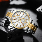 Curren 8445 Men's Multifunctional Waterproof Wrist