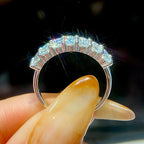 Luxury 1.4ct D Color Moissanite Diamond Ring for Women