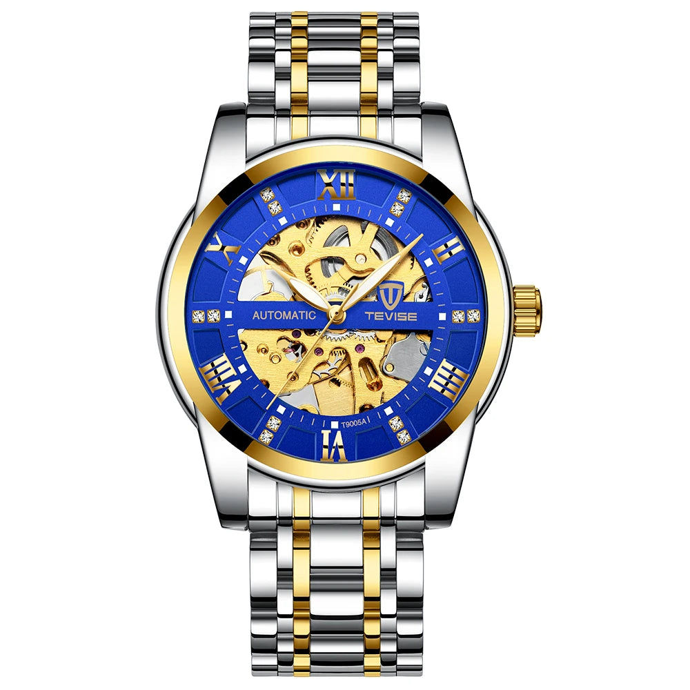 Tevise  Men Automatic Mechanical Wrist Watch Luxur.