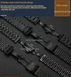 Quick Metal Modified watchband Case Suit For Casio.
