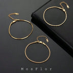 Dainty Gold/Silver Chain Bracelet Stack 14K Gold