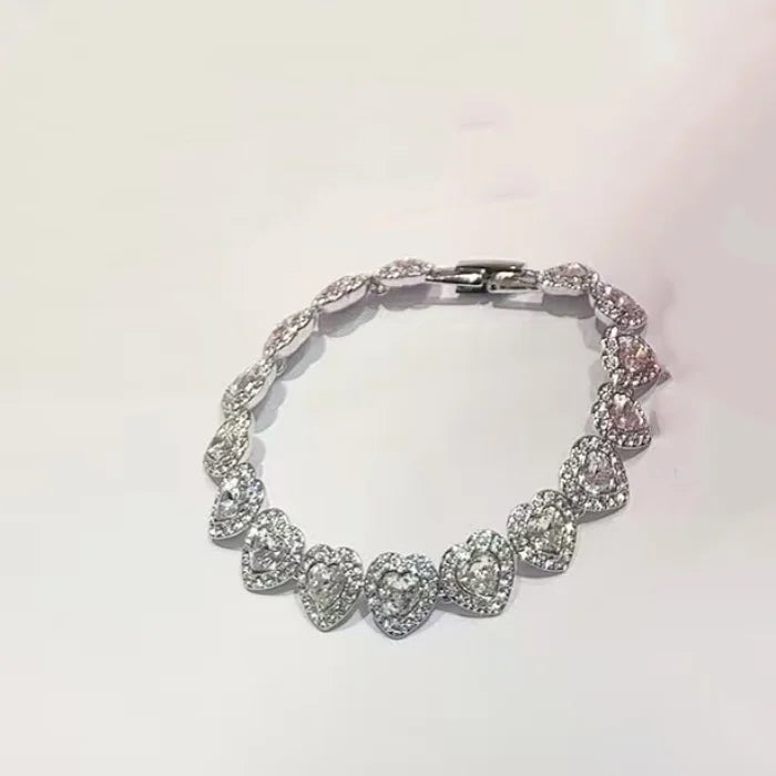 Love pearl necklace, women's light luxury versatil