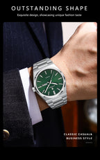 Poedagar Top Original Quartz Men Clock Waterproof