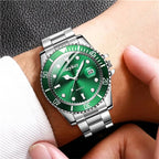 Fashion Men Business Watches Stainless Steel Band Men