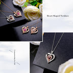 Pendentif cœur en argent sterling 925 GZ Zongfa pour