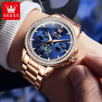 Olevs 6695 NEW Men's Watches Full Multifunctional.
