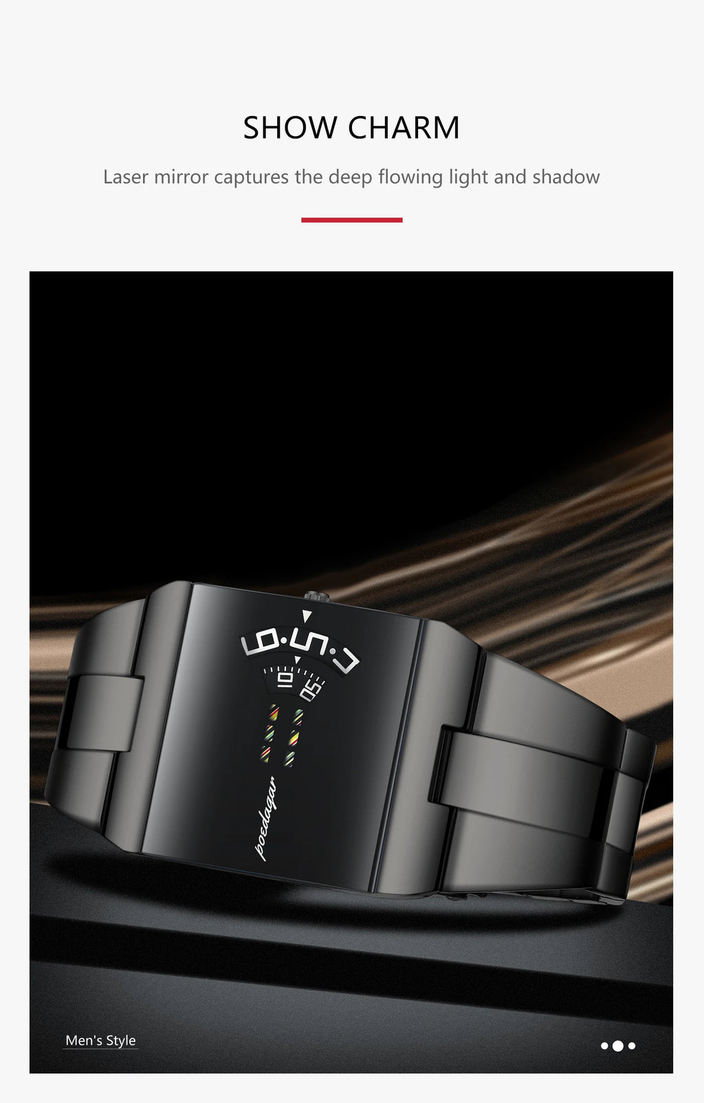 Poedagar Brand Business Man Watch Waterproof Stain