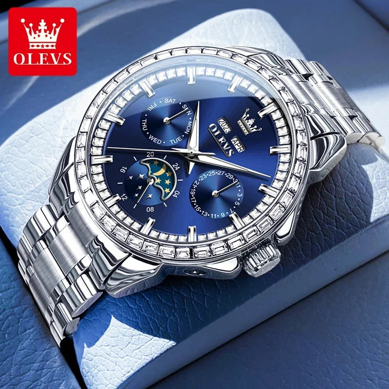 Olevs 6695 NEW Men's Watches Full Multifunctional.