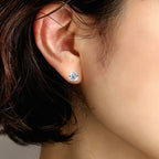 KNOBSPIN Moissanite Earring 0.2-2ct D VVS1 GRA