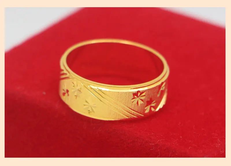 VivoGoldCouple men and women 9999 24K real gold