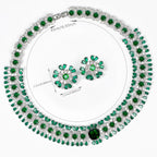 Sparkling Colourful Niche Delicate Flower Jeweller.